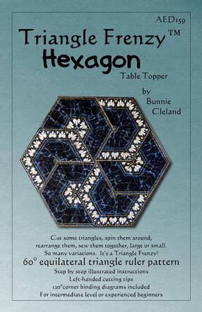 Triangle Frenzy Hexagon Pattern
